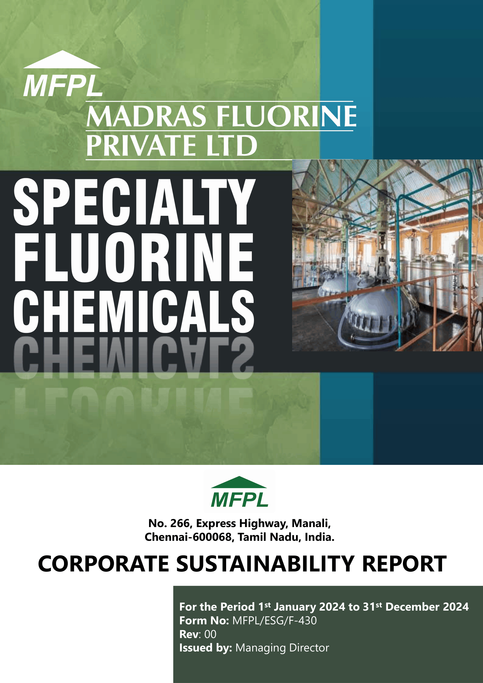 Corporate Social Responsibility Report